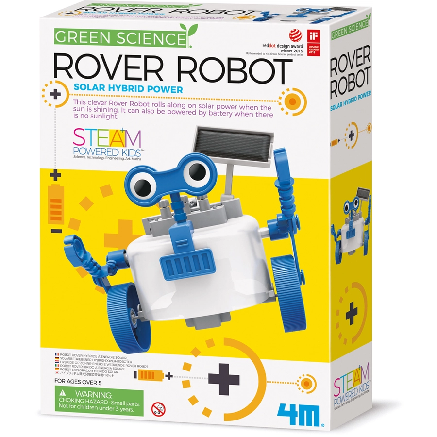 4M Green Science - Rover Roboter Solar Hybrid Mehrfarbig