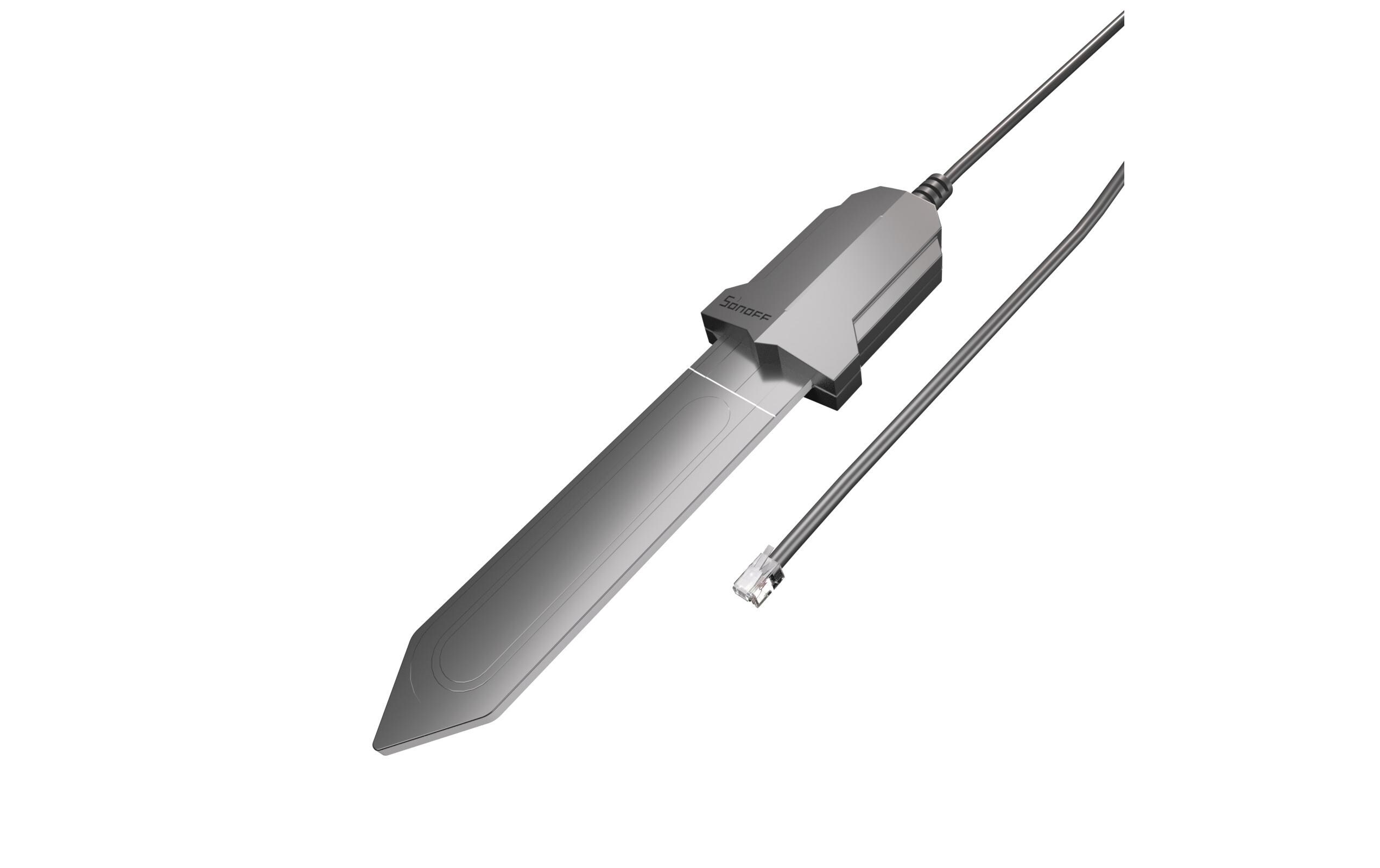Feuchtigkeit Sensor MS01, IP55Intelligenter Pflanzen Bodenfeuchtesensor mit 50 cm langem Kabel und RJ9 Verbindung