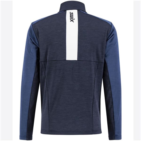 Veste ski de fond SWIX INFINITY MIDLAYER JACKET M LAKE BLUE