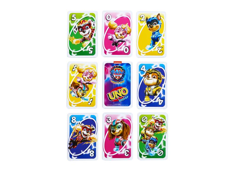 Mattel Spiele Kartenspiel UNO Junior Paw Patrol 2 Kinder-Kartenspiel