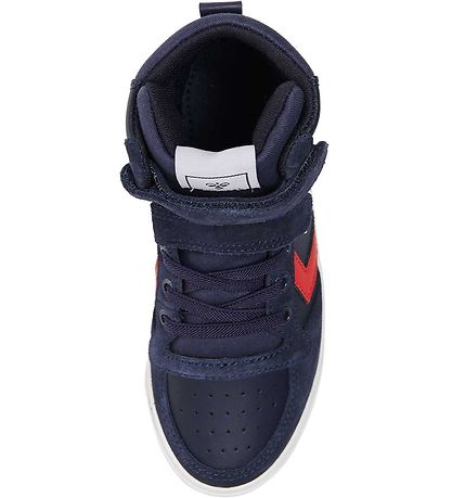 Hummel Støvler - Slimmer Stadil Leather High Jr. - Peacoat
