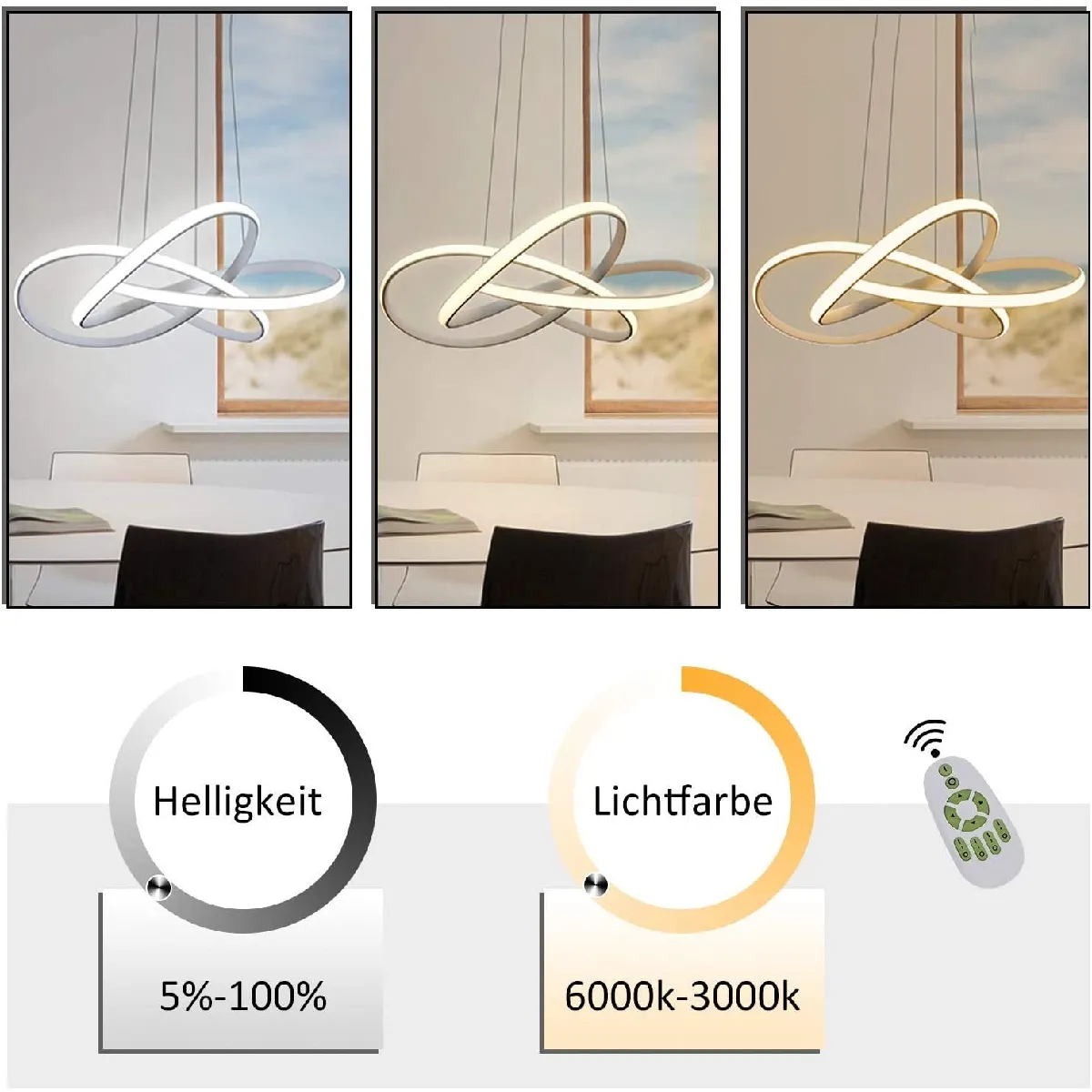 ZMH LED 59W Anneau