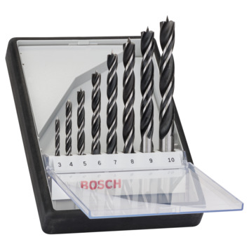Bosch houtspiraalborenset X5L Robust Line (8-delig)