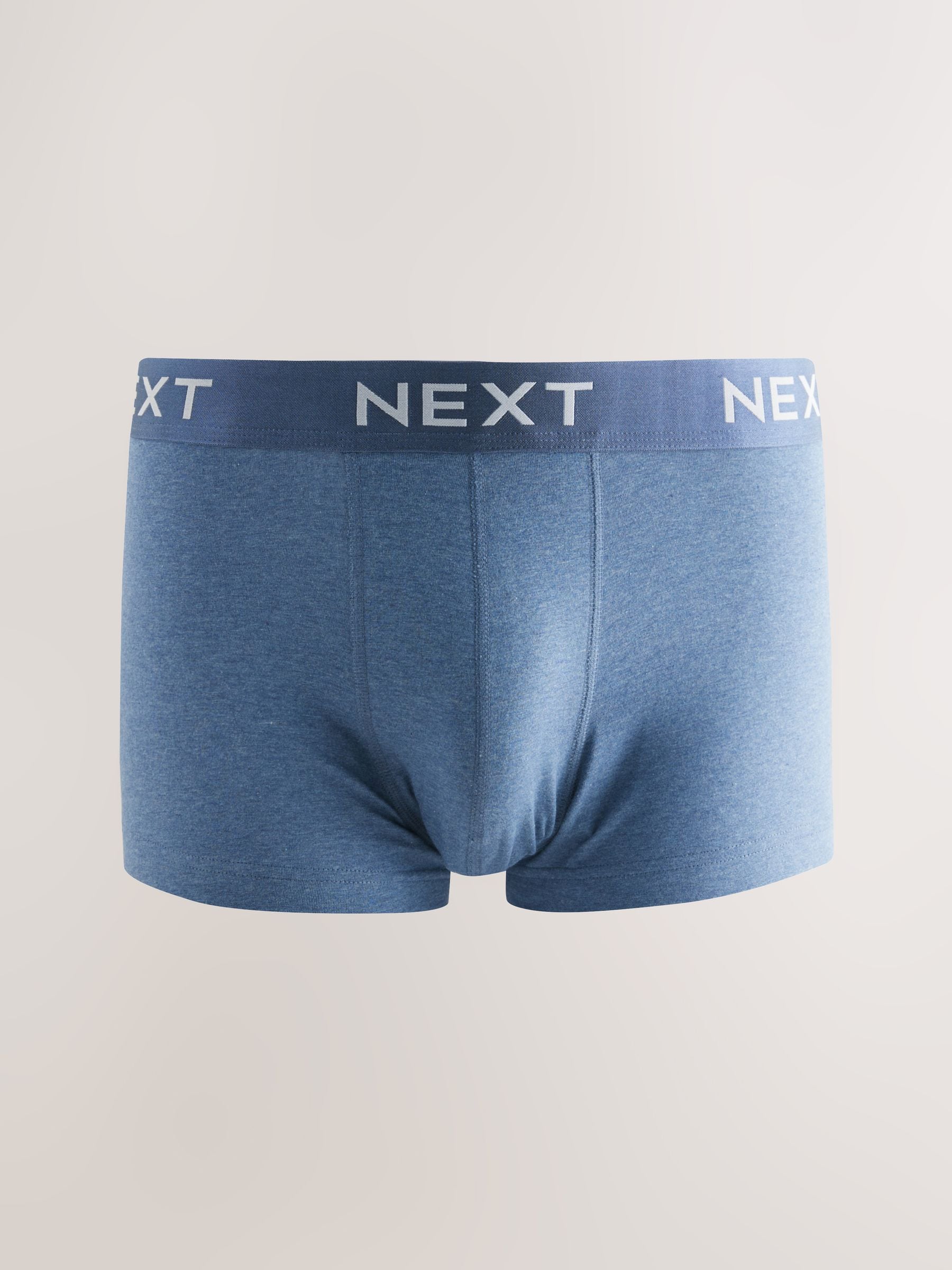 Blauw/neutraal - Set van 5 hipster-boxershorts