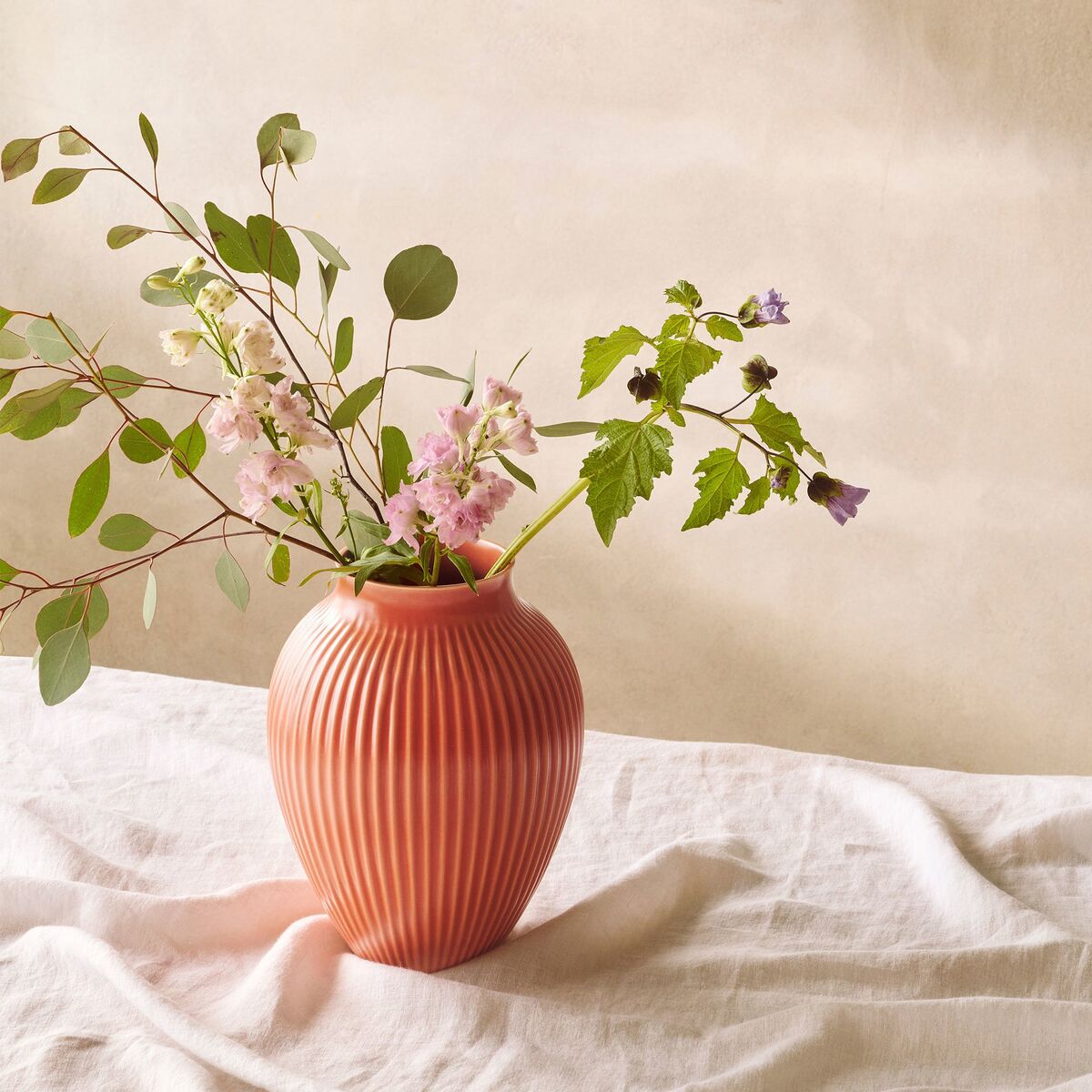 Vase 27 cm, coral