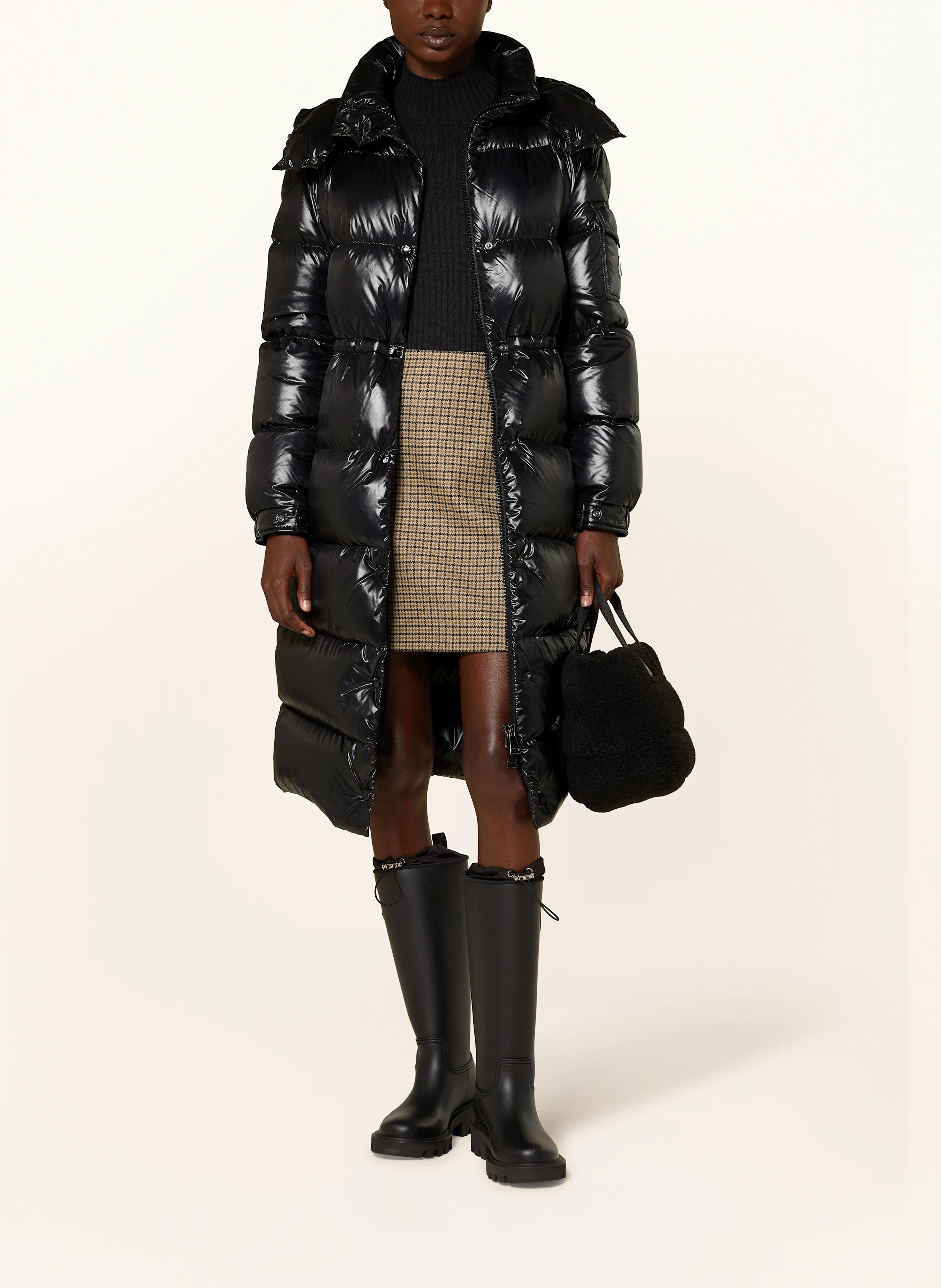 MONCLER Daunenmantel CAVETTAZ mit abnehmbarer Kapuze