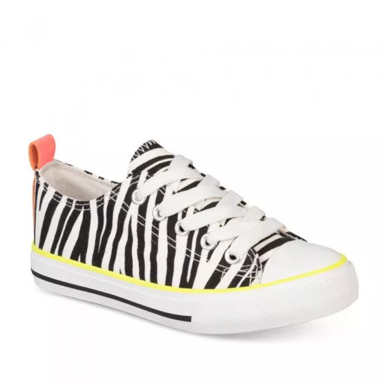 Baskets BLANC LOVELY SKULL