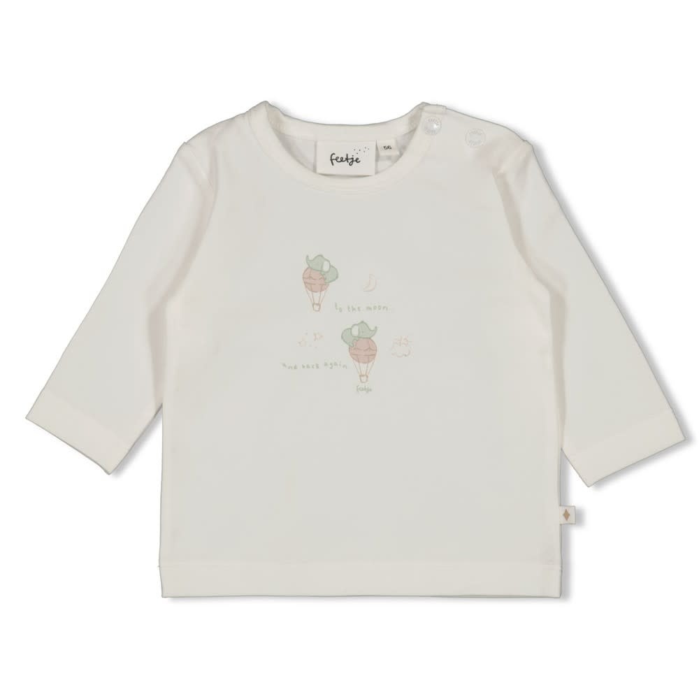 Feetje Feetje longsleeve - Elephant offwhite