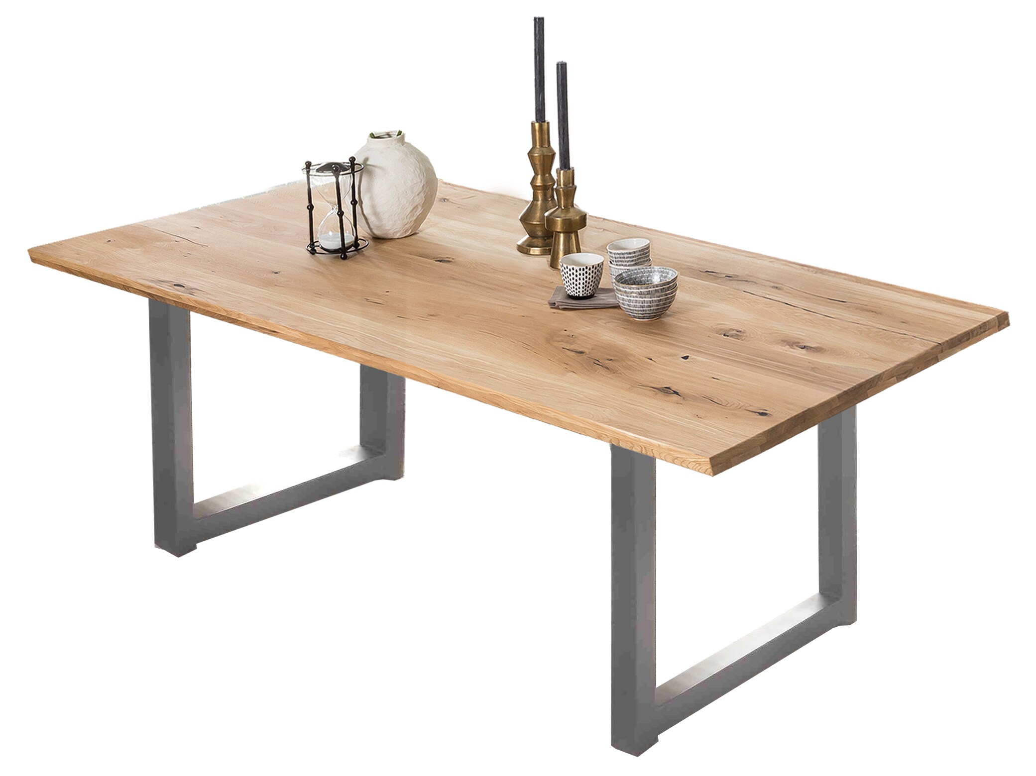 Tisch 180x100 Wildeiche Metall Esstisch Speisetisch Küchentisch Esszimmer Küche