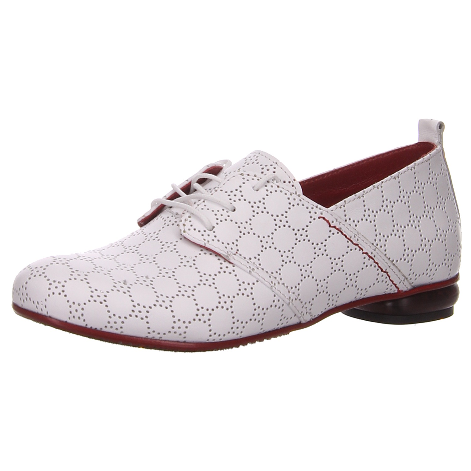 Simen Schnürschuh weiß weiss/weiss kombi