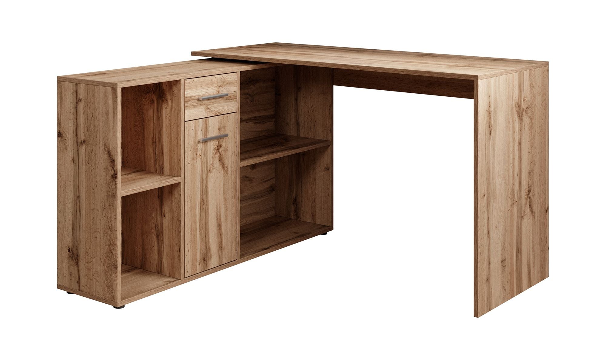 Crister - Bureau - Eiken - 122x120 cm