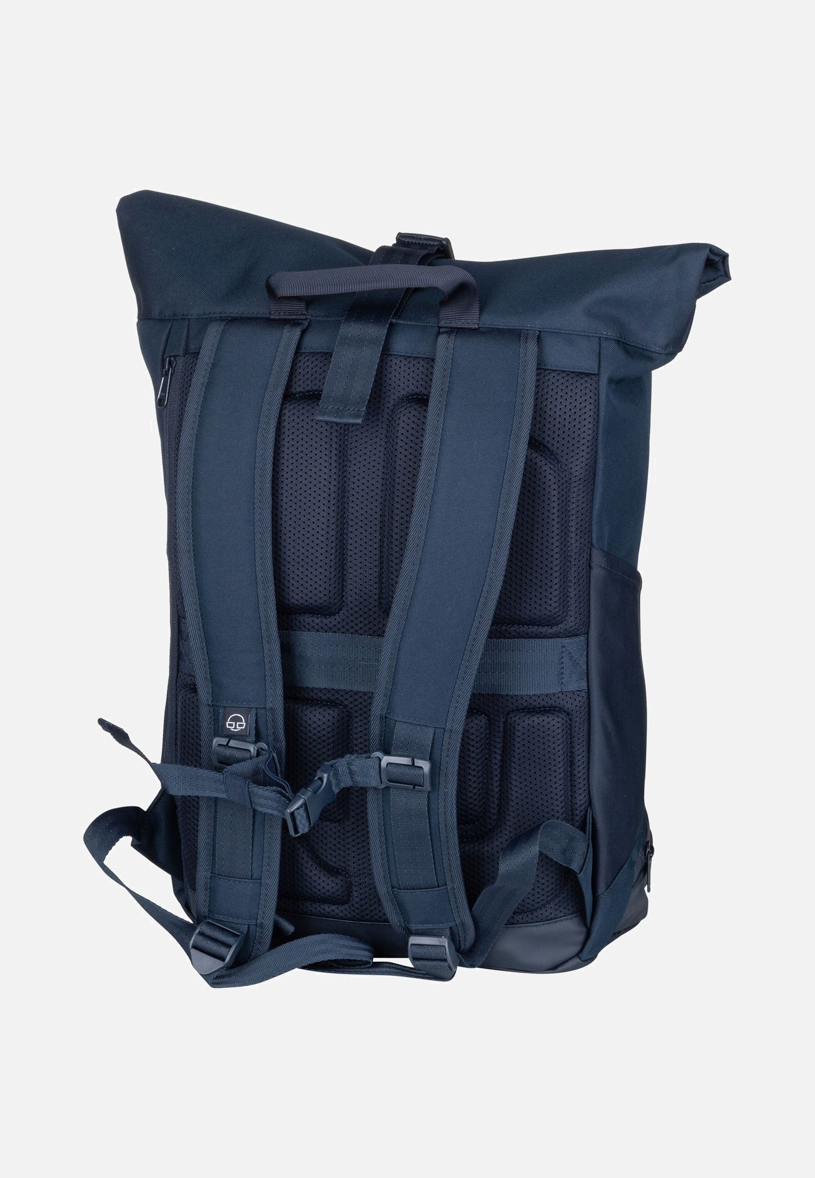 Allen Large Dunkelblau - Rolltop Rucksack