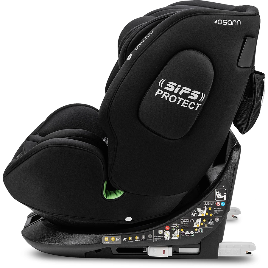 osann Autokindersitz One360 iSize All Black