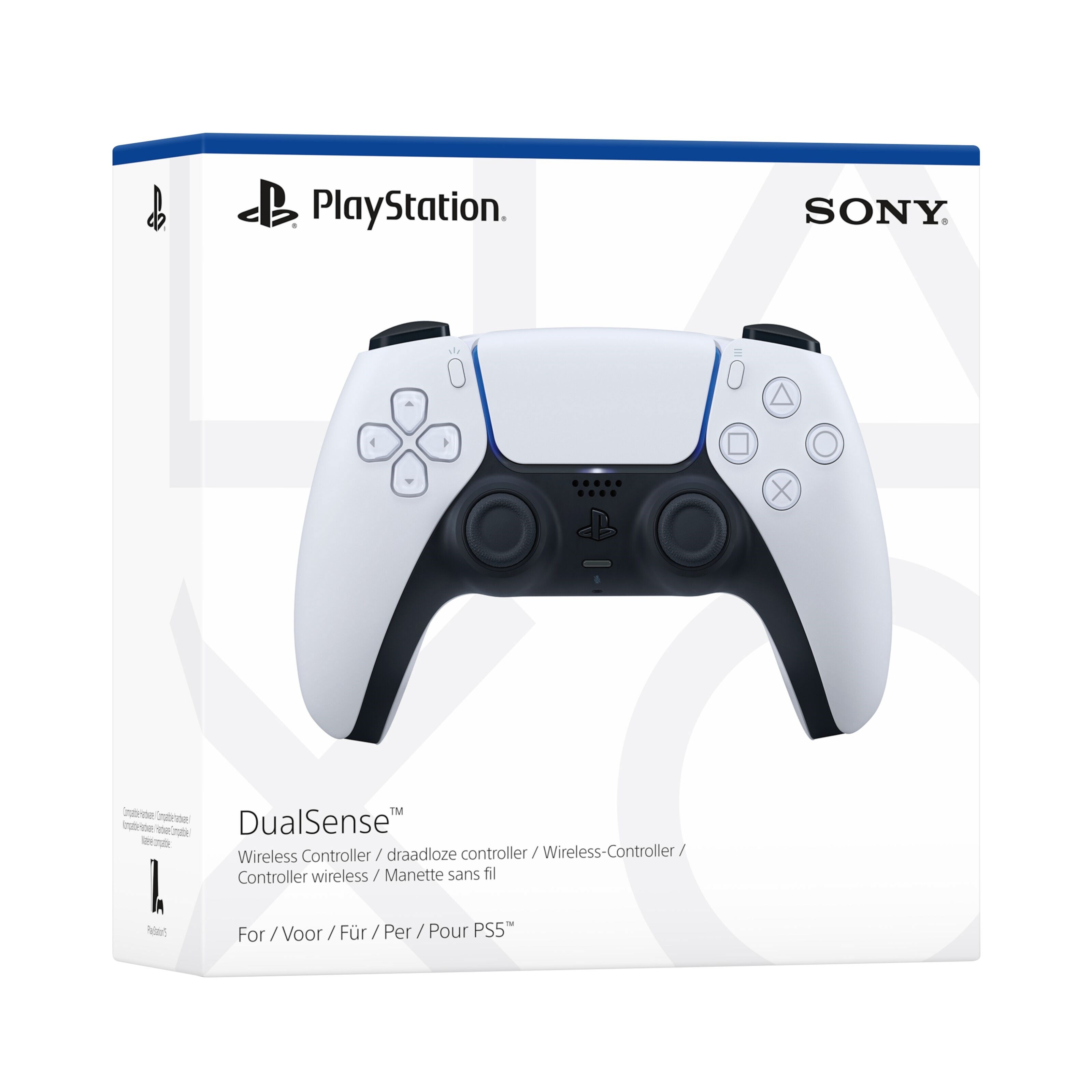 Sony DualSense V2 Trådløs håndkontroller Hvit