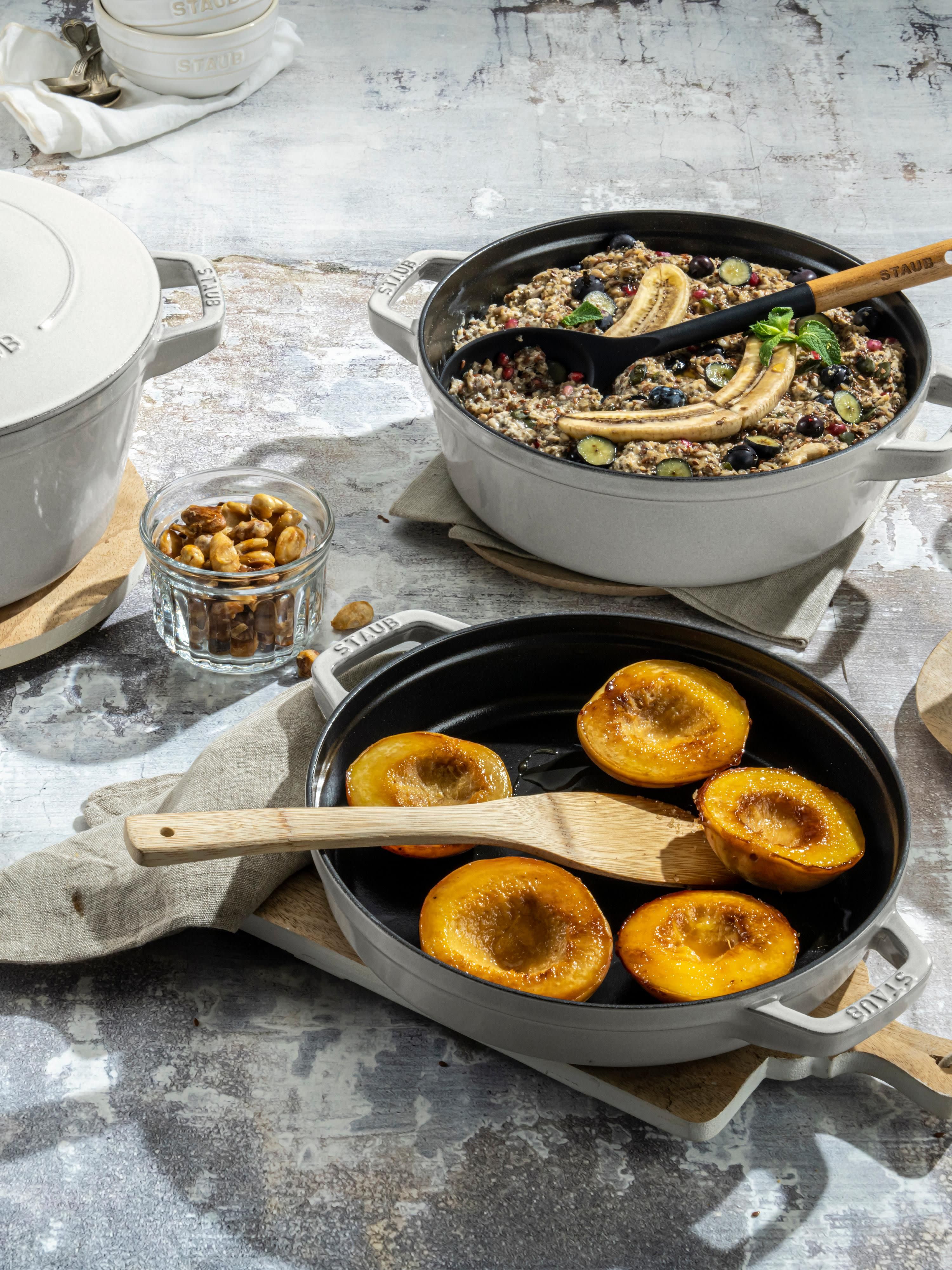 Kookpotten La Cocotte uit gietijzer, 3-delig