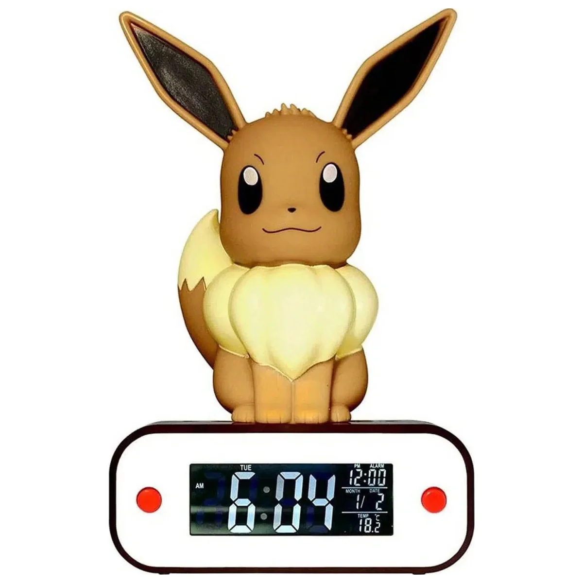 Pokemon Eevee vekkerklokke