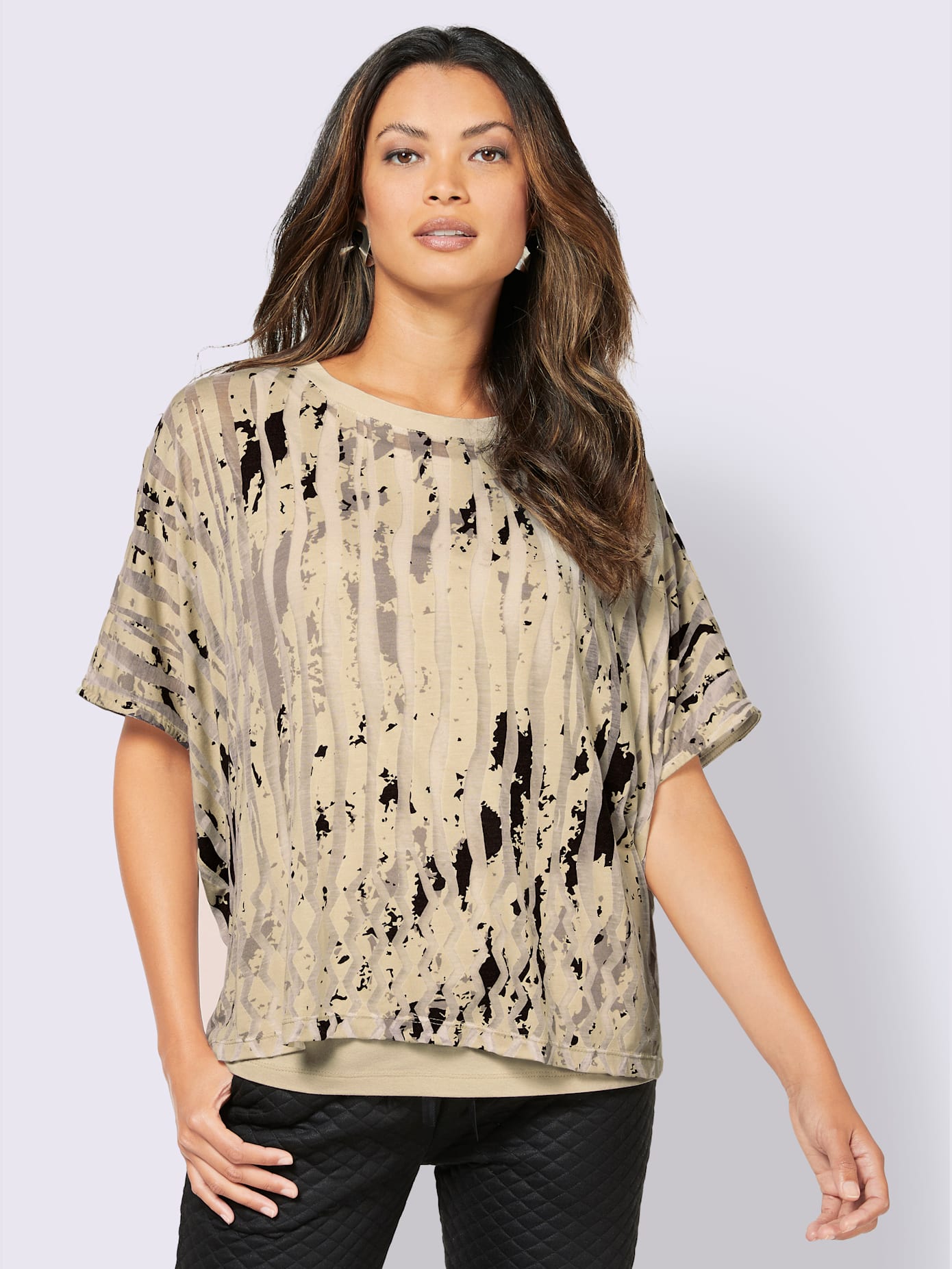T-shirt à manches courtes viscose