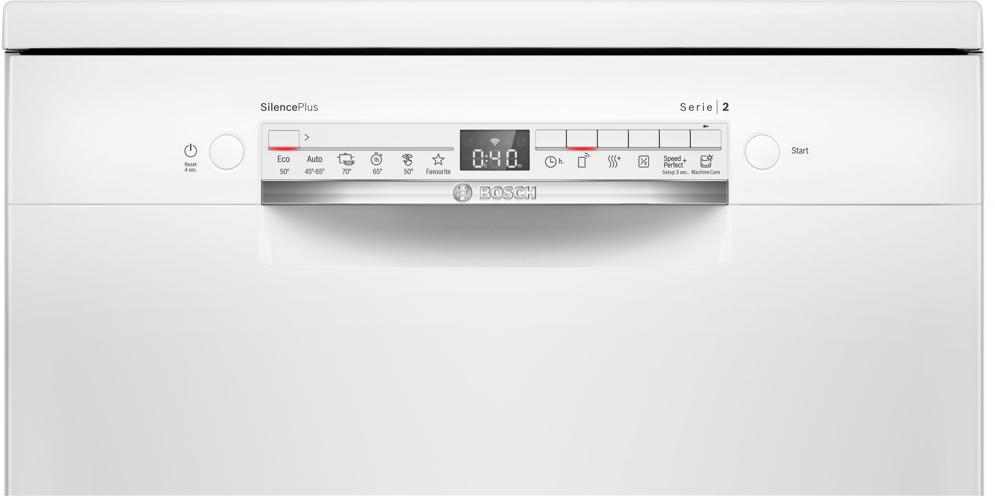 Lava-louças de instalação livre Série 2, 60 cm, branca, SMS2HKW04E