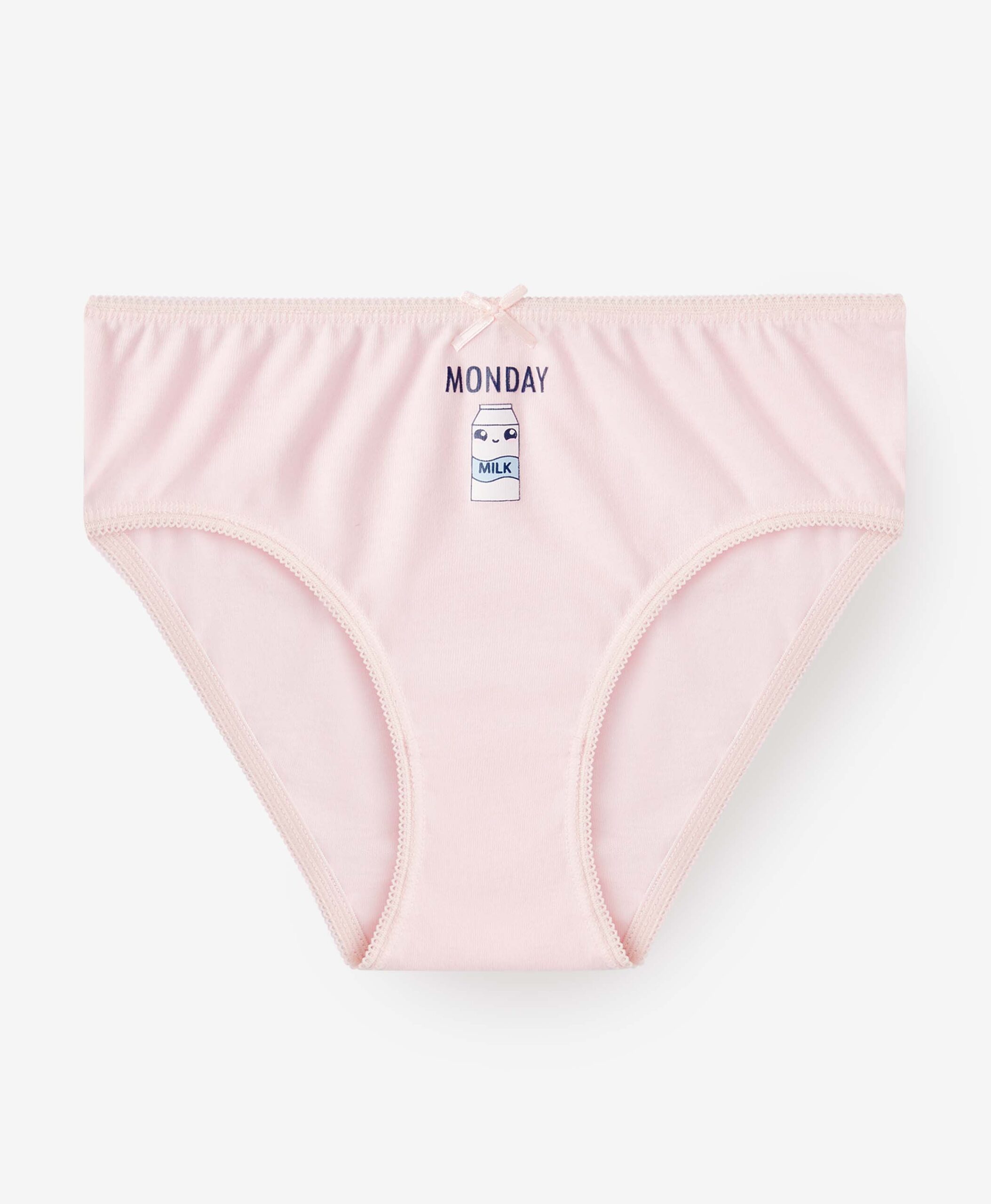Unterhosen für Mädchen, 100% Baumwolle, 7er-Pack