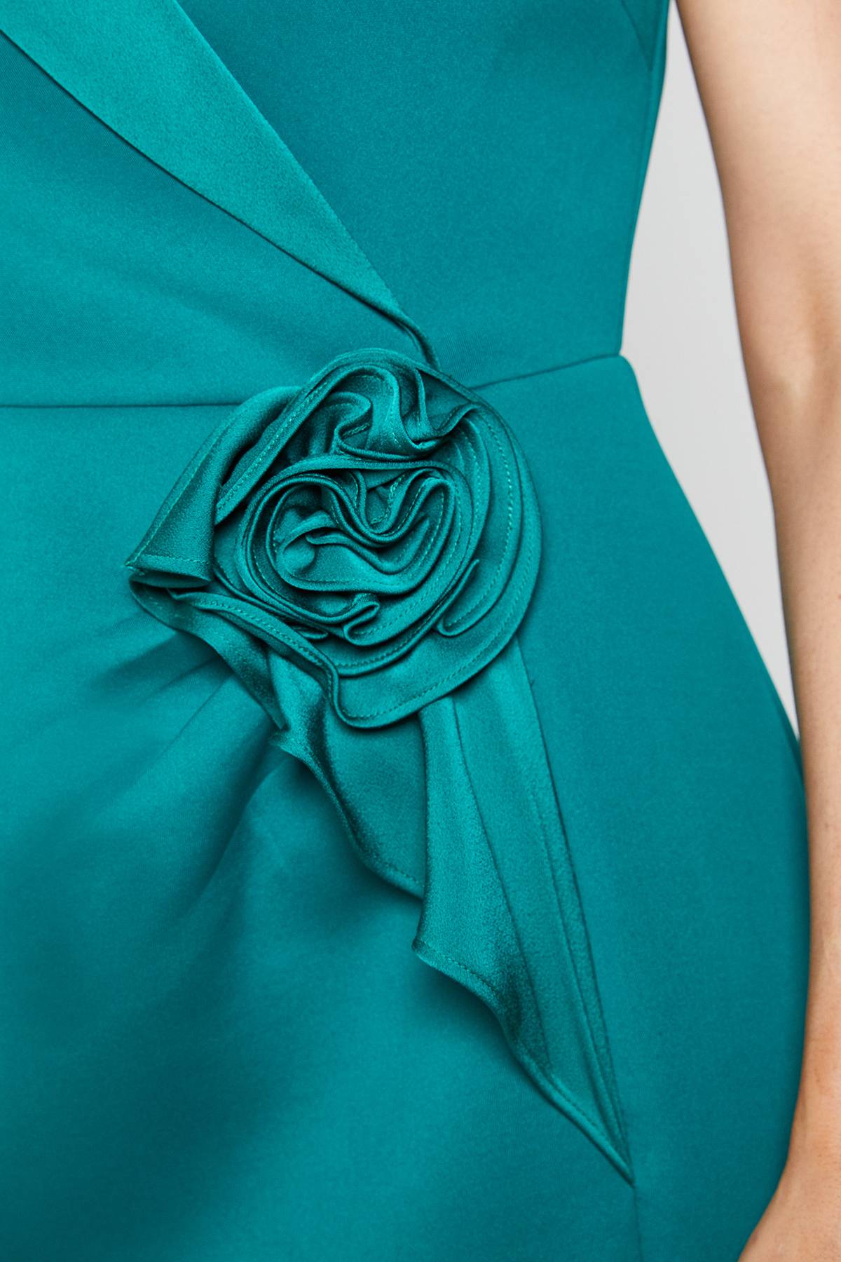 Wallis Robe Midi Scuba À Corsage Pour Occasion Spéciale