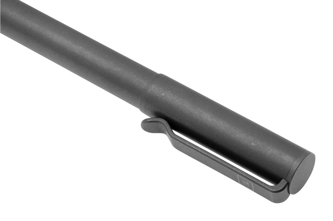 Big Idea Design Ti Arto EDC Pen ARTO-SW Stonewashed Titanium, ultimate refill friendly everyday carry pen