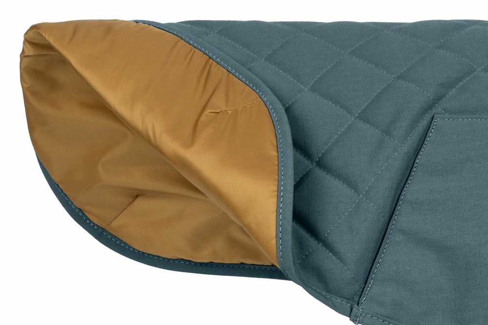 Veste matelassée stumptown™ résistant aux intempéries avec passage pour laisse. Couleur: orion blue (bleu marine), taille: m