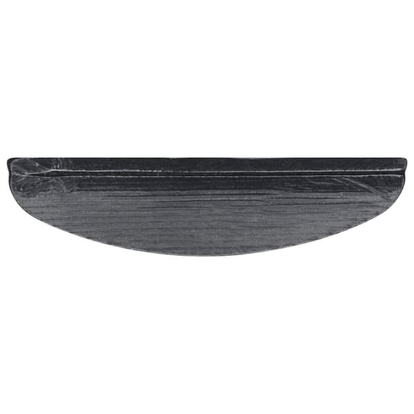 vidaXL Selvklebende trappematter 15 stk 56x17x3 cm antrasitt