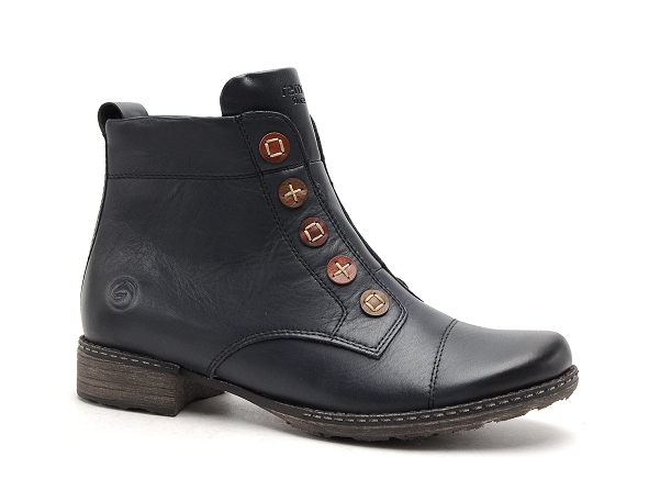 Remonte boots bottine plates femme d4392 bleu
