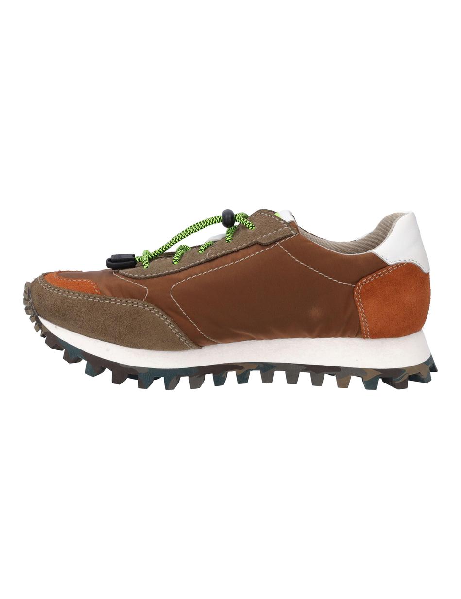Sneaker Bonnie 01, taupe-orange