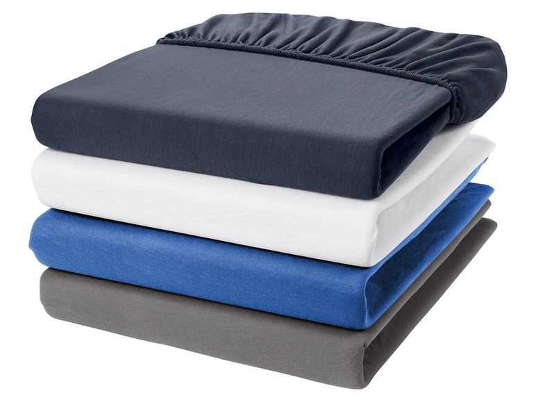 Jersey hoeslaken 90-100 x 200 cm