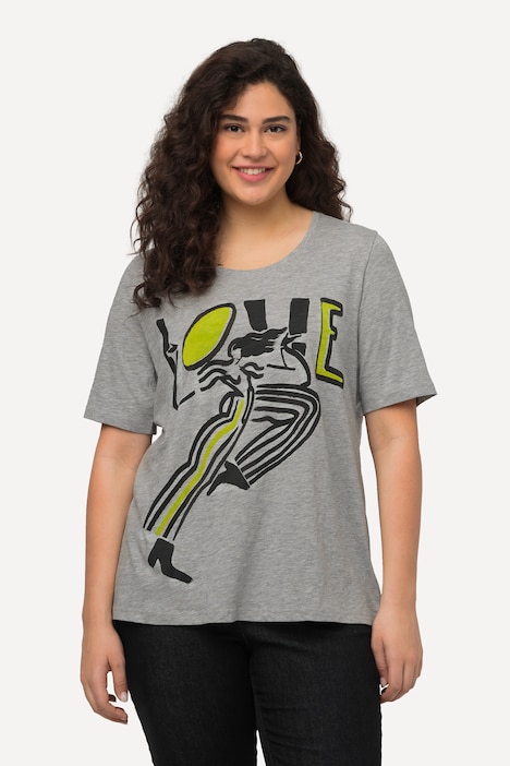 T-Shirt, LOVE, Classic, Rundhals, Halbarm