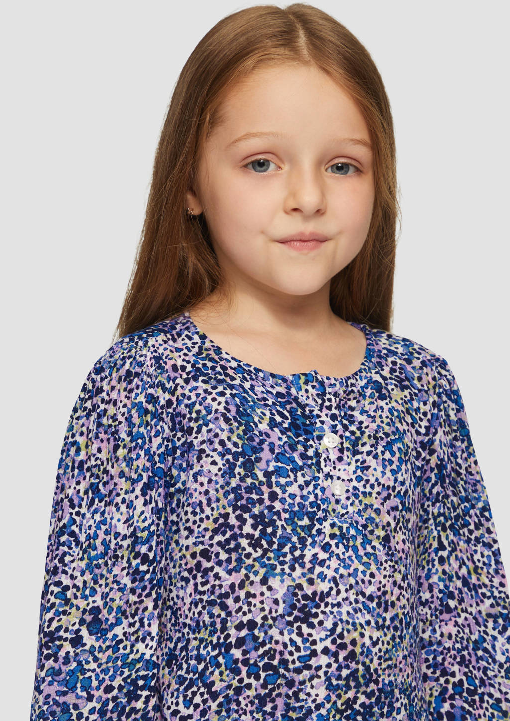 s.Oliver top met all over print multicolor