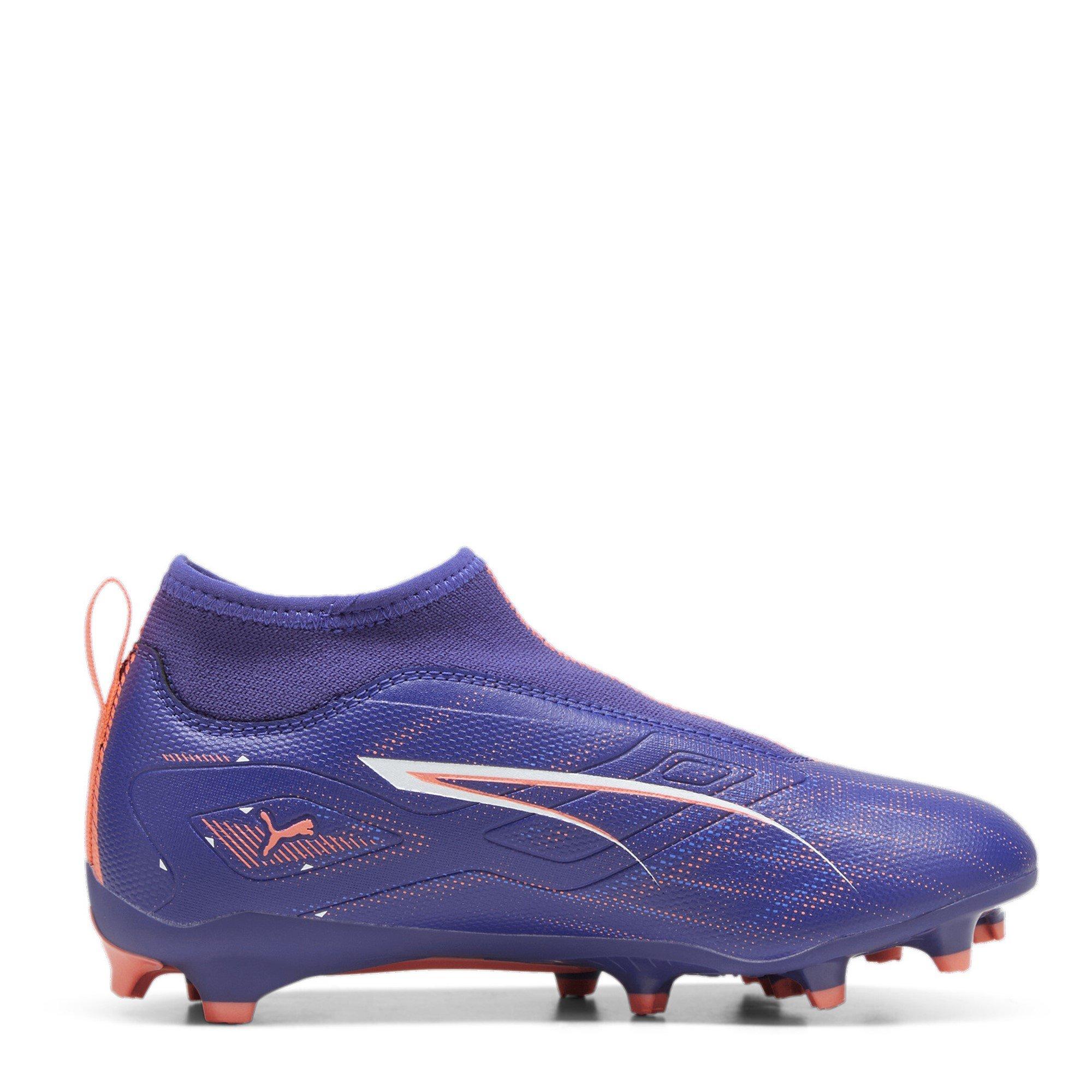 Puma Ultra Match Laceless Junior Firm Ground Football Boots