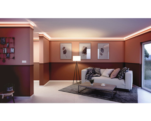 Wandstrip voor LED CL13 1 st. 2 m x 18 x 55 mm