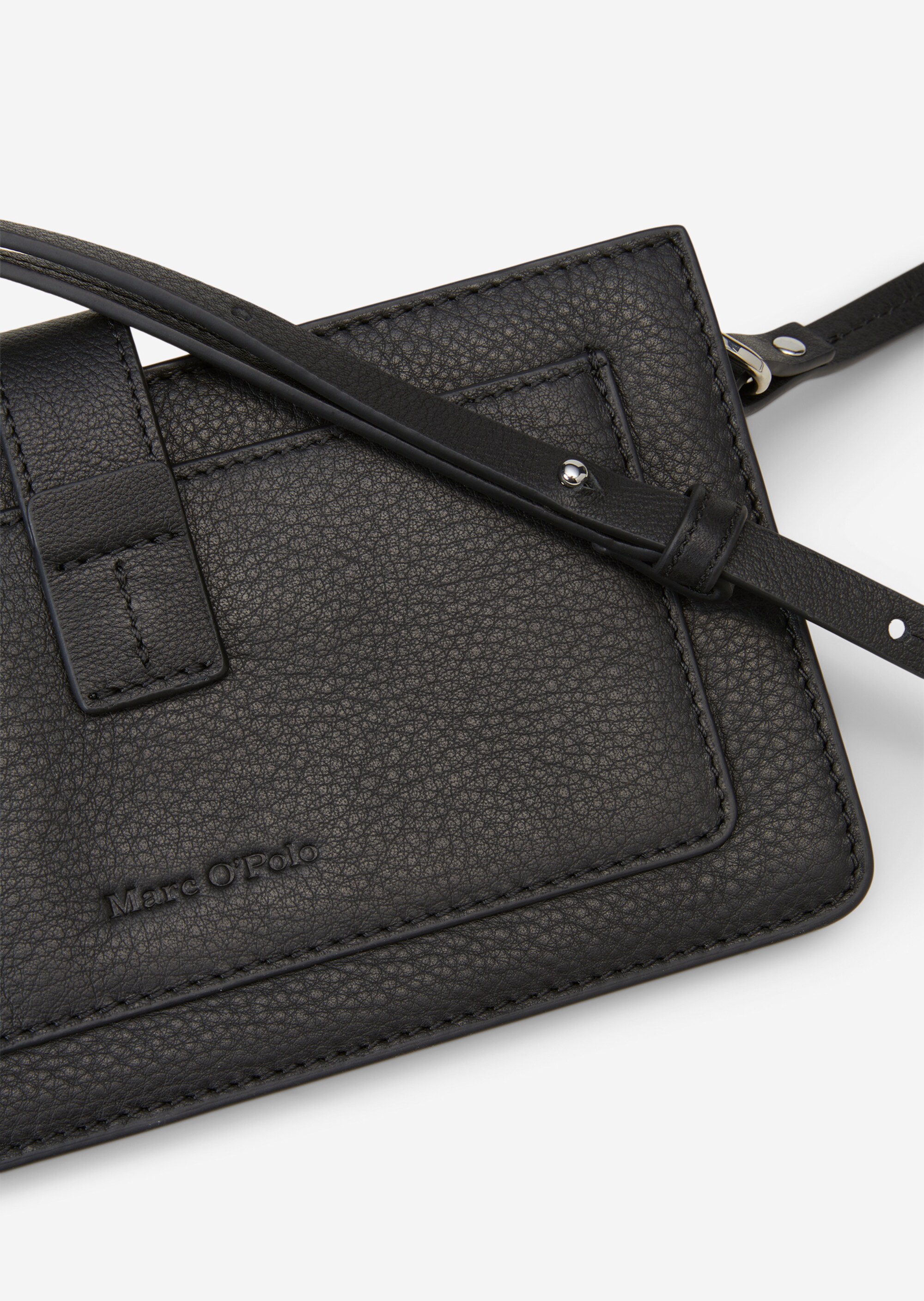 2in1 Crossbody Bagaus fein genarbtem Rindleder