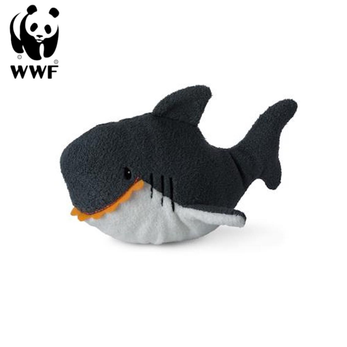 WWF Cub Club - Stevie derHai (grau, 20cm) für Kleinkinder Kuscheltier Stofftier