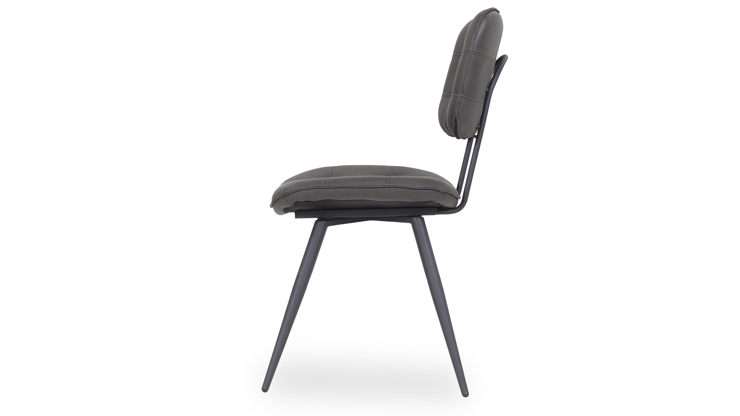 Eetstoel Antraciet IH-50.052 Gus B49 x D60 x H87 cm