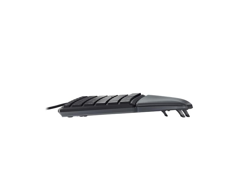 Cherry Tastatur KC 4500 ERGO CH-Layout Schwarz Tastatur mit ergonomischer Bauform