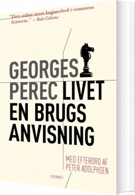 Livet - En Brugsanvisning - Georges Perec - Bog