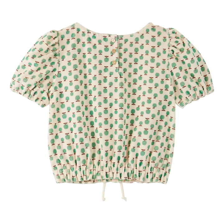 Emile et Ida Sweat Eponge Pommes | Vert