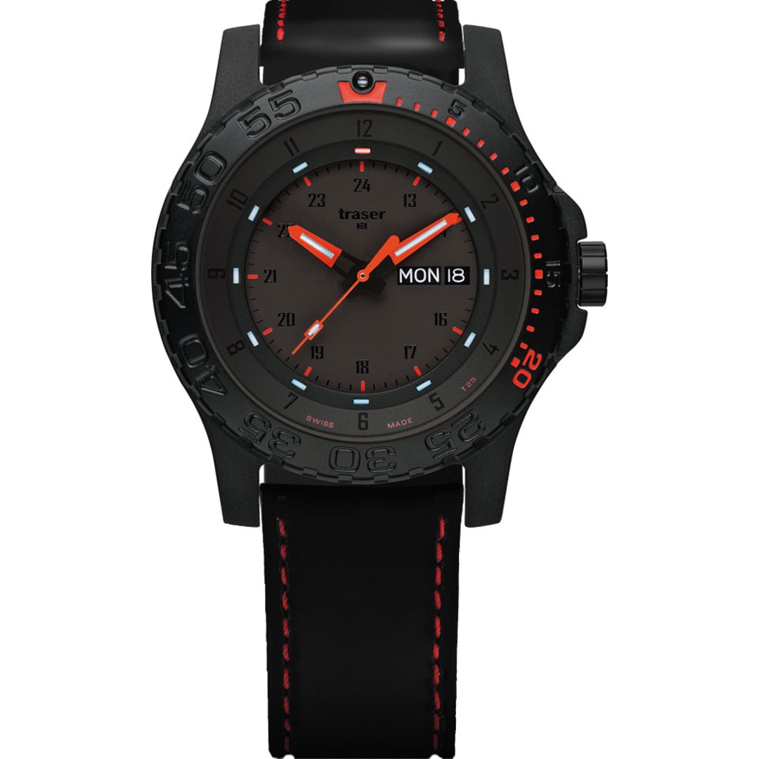 traser P66 Tactical Mission Red Combat