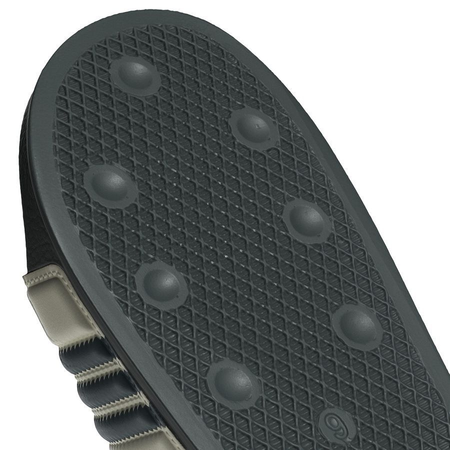 adidas Originals Claquettes adilette - Blanc/Vert/Warm Sandstone