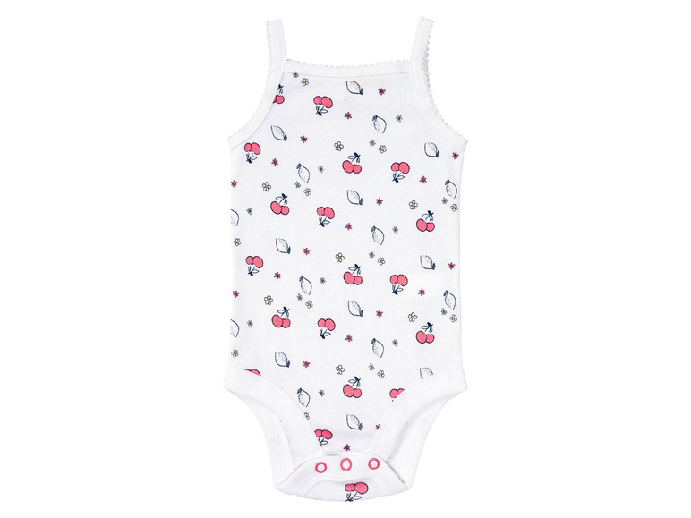 Baby meisjes zomerset 3-delig, van zuiver biologisch katoen
