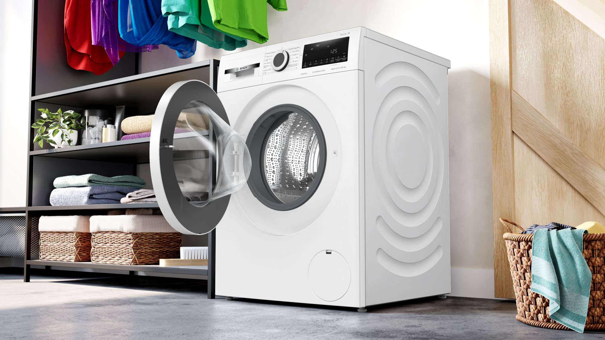 Lavadora-secadora Série 4 9/5 kg 1400 rpm WNA13401ES