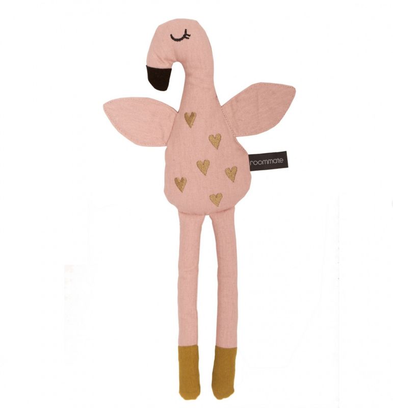 Roommate Flamingo Kosebamse, Rosa