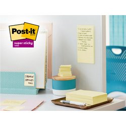 Bloc-note super sticky z-notes, 76 x 76 mm, 20+4