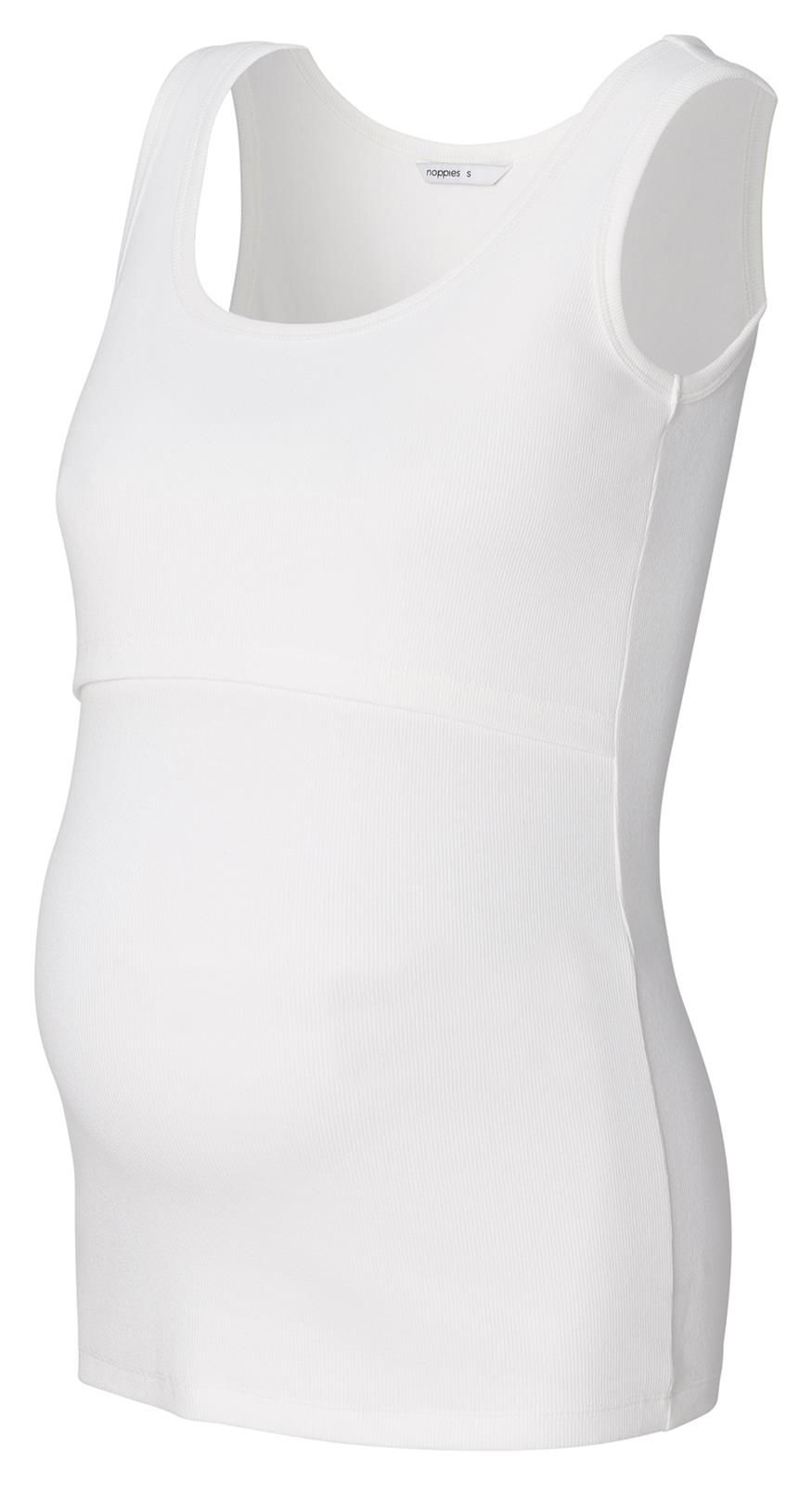 Noppies Maternity Voedingstop Evita - Optical White