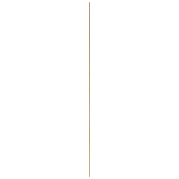 Lat geschaafd grenen D-vorm 13x33mm 210 cm
