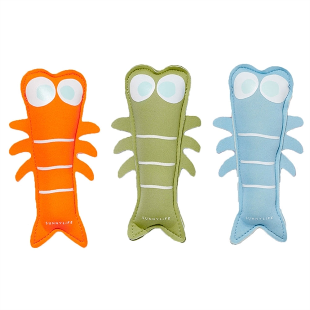 Dive Buddies Sonny the Sea Creature Blue Neon Orange