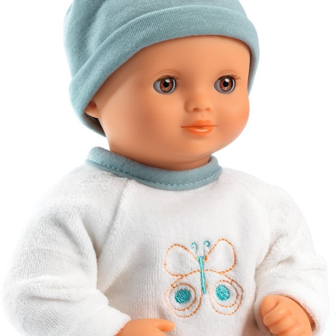 Djeco babypop pomea - neige - 32 cm